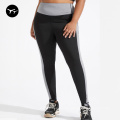 Entrenamiento deportivo de cintura alta Leggings sólidos Leggings para mujeres Pantalones de yoga de gimnasio Gran tamaño xxxl xxxxl pantalones deportivos